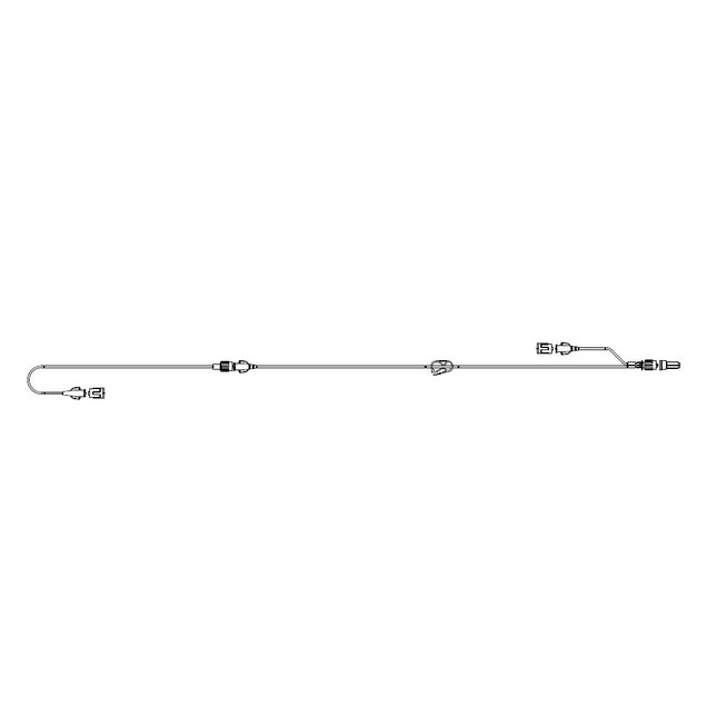 BD® Administration Set for Total Intravenous Anesthesia, 2-way Set with Detachable Syringe Set 50 each/box 500-012V
