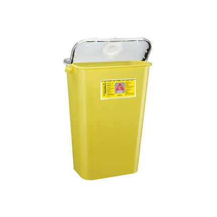 Bemis Health Care Sentinel™ Chemo Container, W11 - 13/16" x L16 - 1/2" x H22 - 1/2" 11GL, Yellow, 6 each/case, 211 - 040 - A Medi Supplies
