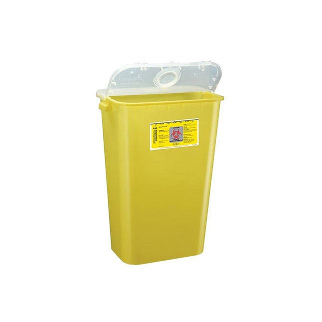 Bemis Health Care Sentinel™ Sharps Container, W11 - 13/16" x L16 - 1/2" x H22 - 1/2" 11GL, Yellow, 6 each/case, 111 - 040 - A Medi Supplies