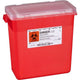 Bemis Health Care Sentinel™ Sharps Container, W6 - 7/8" x L13 - 7/8" x H13 - 1/2" 3GL, Red, 12 each/case, 303 - 030 - A Medi Supplies