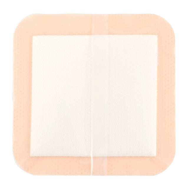 Cardinal Health Silicone Bordered Foam Dressing, Lite, 6x6in 10 each/box, 5 box/case BFM66LTE