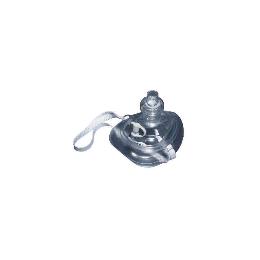 BLS Systems Limited Facemask, With O2, Headstrap And One Way Valve 1 each 2025 - HS - A Medi Supplies