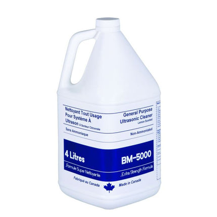 BM® 5000 Ultrasonic General - Purpose Cleaner Concentrate, 4 L, 1 Each, BM - 5000 - A Medi Supplies