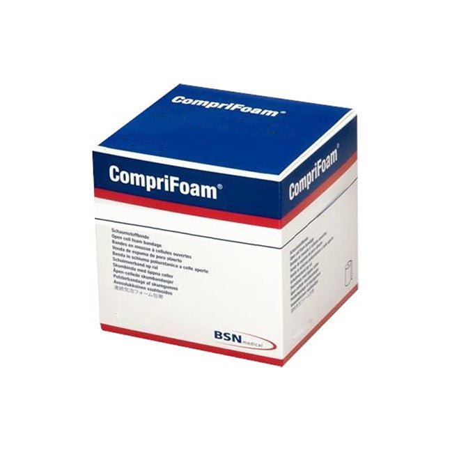 BSN Medical Comprifoam® Foam Bandage, 0.4cm Thick, W10cm X L2.5m 1 roll/box, 7529400 - A Medi Supplies