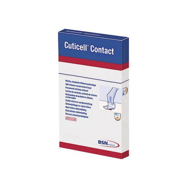 BSN Medical Cuticell® Contact Silicone Wound Contact Layer Dressing, W7.5cm x L10cm 5 each/box 7268001 - A Medi Supplies