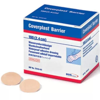 compare product Leukoplast® Barrier, Adhesive Dressing Circumference 2.4cm 100 each/box , 7645203