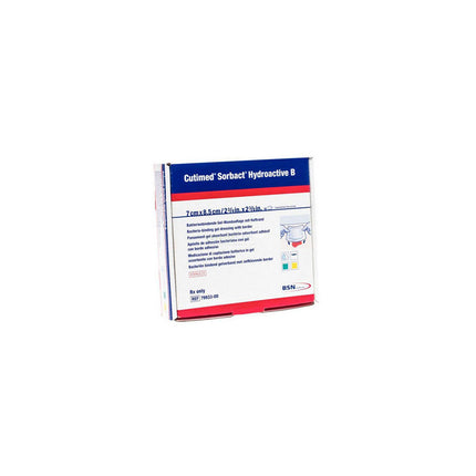 BSN Medical Cutimed® Sorbact® Hydroactive B Dressing, W7cm X L8.5cm 10 each/box 7993300
