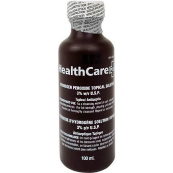 compare product Hydrogen Peroxide, 3%, 100 mL, Bottle, 12/Case, SHP100