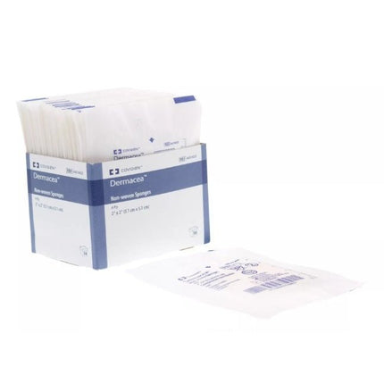 Cardinal Health Dermacea™ Standard Non - Woven All - Purpose Gauze Sponge, 4 - Ply, W2" x L2" Sterile, 50 each/pack, 441403 - A Medi Supplies