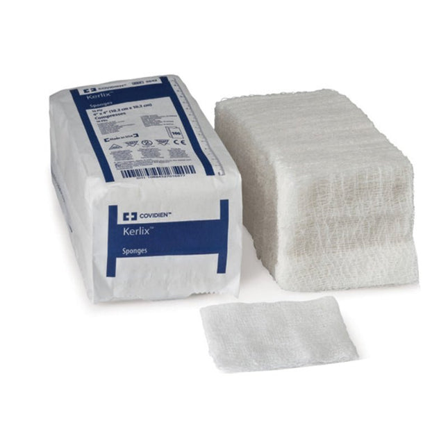 Cardinal Health Kerlix™ Premium Woven Super Fluff Gauze Sponge, Non - Sterile, 4 x 4IN, 12 Ply, 10 each/tray, 6120 - A Medi Supplies