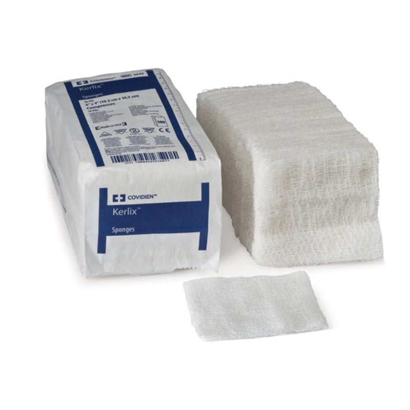 Cardinal Health Kerlix™ Premium Woven Super Fluff Gauze Sponge, Non - Sterile, 4 x 4IN, 12 Ply, 2 each/pack, 25 pack/tray, 5072 - A Medi Supplies