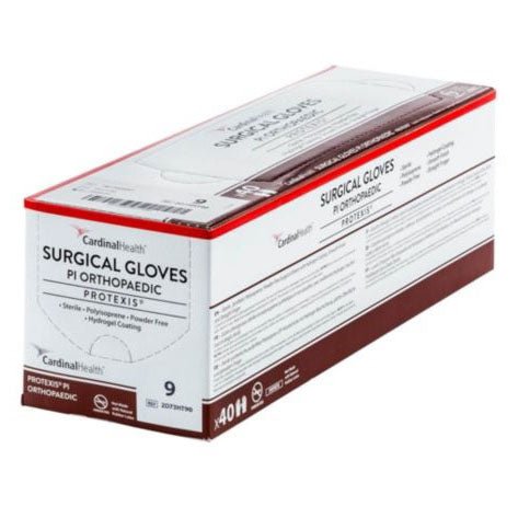 Cardinal Health Protexis® PI Orthopaedic Surgical Glove, Size 7.5, Length 12.0", Brown, 40 pair/box, 2D73HT75 - A Medi Supplies