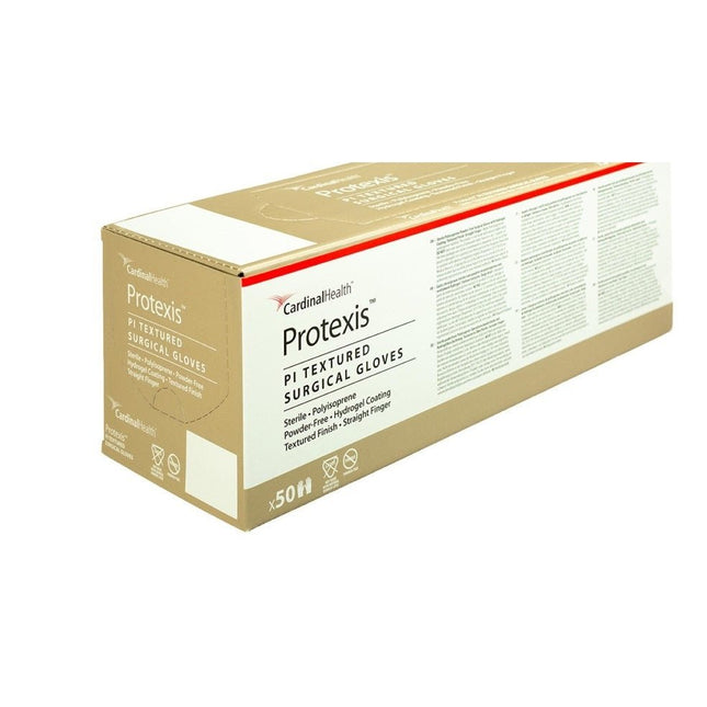 Cardinal Health Protexis™ PI Textured Surgical Gloves 8.5, 50 pair/box, 2D72TG85 - A Medi Supplies