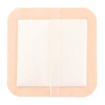 compare product Cardinal Health Silicone Bordered Foam Dressing, Lite, 6x6in 10 each/box, 5 box/case BFM66LTE