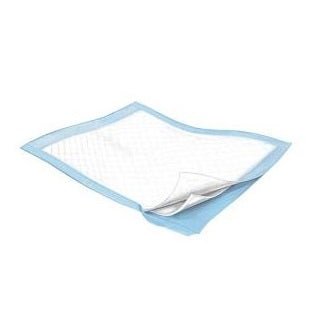 compare product Cardinal Health Simplicity™ Basic Light Absorbency Underpad, Light Blue, W23
