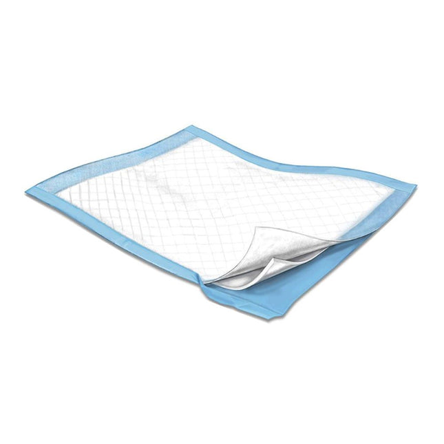 Cardinal Health Simplicity™ Extra Moderate Absorbency Underpad, Light Blue, 30 x 30IN, 10EA/BG, 949B10 - A Medi Supplies