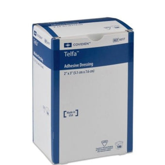 compare product Telfa™ Ouchless Cotton Adhesive Dressing 4 x 3