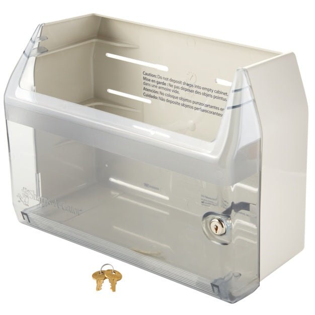 Cardinal Health Monoject™ Wall Cabinet for Sharps Containers, Height 13.5", Width 9.75", 1 each/case, 31353553 - A Medi Supplies