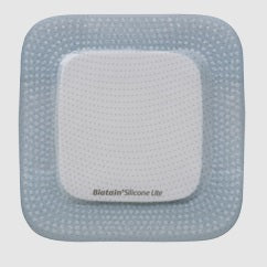 Coloplast Biatain® Silicone Lite Foam Dressing With Silicone Border, 4" X 4" 10 each/box, 33445