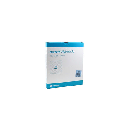 Coloplast Biatain® Calcium Alginate Dressing, W6" x L6" 10 each/box, 24 box/case 3715