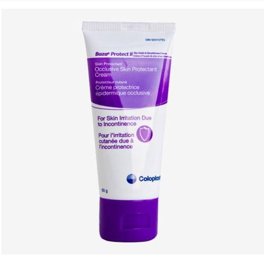 Coloplast Baza Protect II, Zinc Oxide Skin Protectant Cream, 140g Tube, 1 Each, 7087 - A Medi Supplies