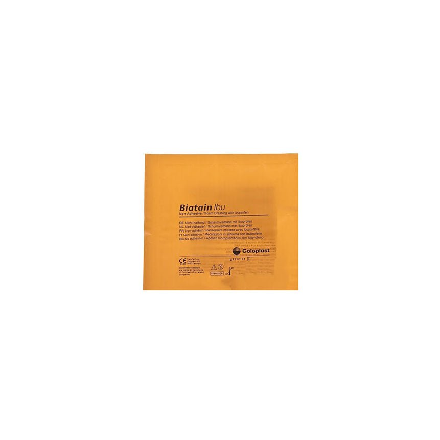 Coloplast Biatain® Ibu Foam Dressing, Non - adhesive, W20cm X L20cm 5 each/box, 4120 - A Medi Supplies