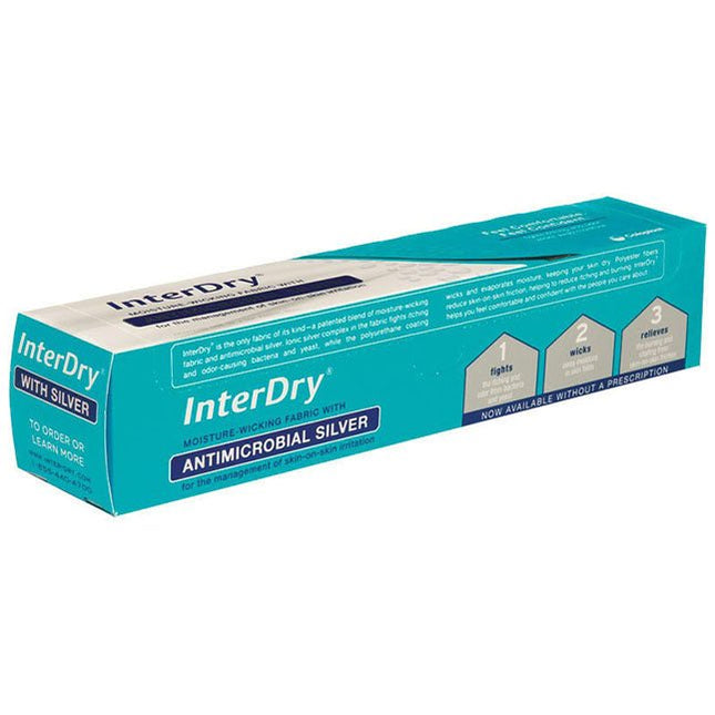 Coloplast InterDry™ Ag Textile With Antimicrobial Silver Complex, Roll, 10" x 18" 40 each/box, 1 each 7915 - A Medi Supplies