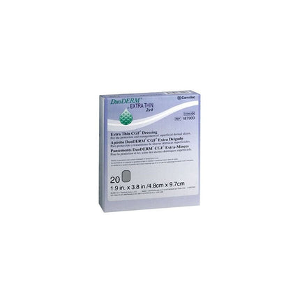 Convatec DuoDERM® Extra Thin Dressing, W2" x L4" Rectangle, Beige 20 each/box 187900 - A Medi Supplies