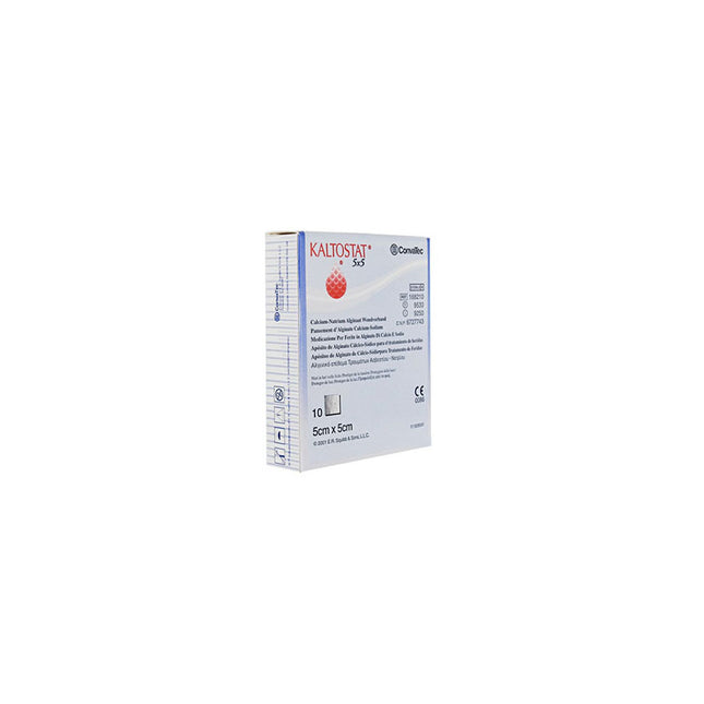 Convatec Kaltostat™ Calcium Alginate Dressing, Square, 2" x 2" 10 each/box 168210