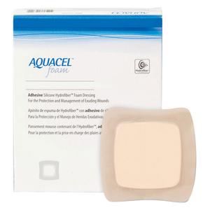 Aquacel Hydrofiber Foam Adhesive Dressing 10cm X 25cm (4x10)" Sterile, 10/Box, 421153 - A Medi Supplies