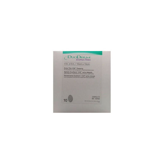 Convatec DuoDERM® Extra Thin Dressing, W4" x L6" Oval, Beige 10 each/box 187902 - A Medi Supplies