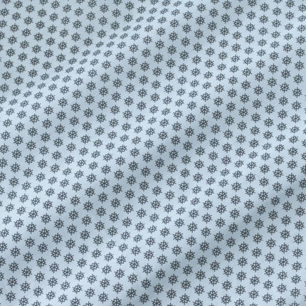 Medline Cotton/Poly Blend Patient Gown, White with Star Print, Straight Back and Back Ties, 1 Each, MDTPG2RSBSTAZ