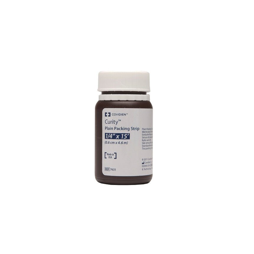 Cardinal Health Curity™ Packing Strip, Plain 1/2" X 5yds, 1 Each, 7632 - A Medi Supplies