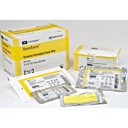 Cardinal Health Xeroform™ Non - Adherent Occlusive Petrolatum Dressing, 4in X 4in, Sterile, 25 each/box, 8884433500 - A Medi Supplies