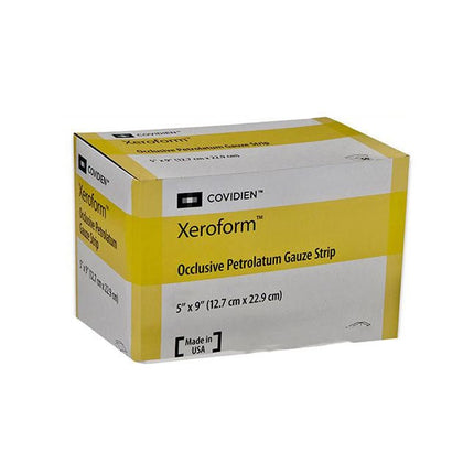 Cardinal Health Xeroform™ Non - Adherent Occlusive Petrolatum Dressing, 5in X 9in,sterile, 50 each/box, 8884433605 - A Medi Supplies