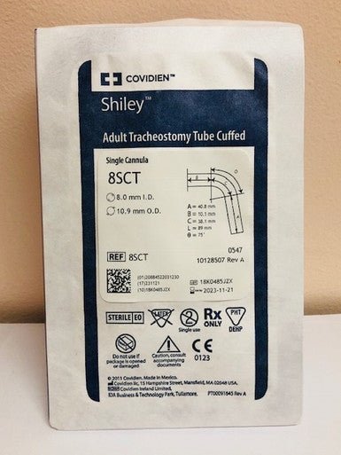 Covidien Tube Trach Single Sz8 - 10.9, 1 each, 8SCT - A Medi Supplies