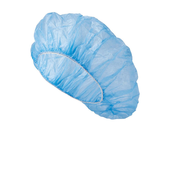Medline Bouffant Cap, Spunbonded, 21" (53cm), Blue, 500/CS, CRI1001