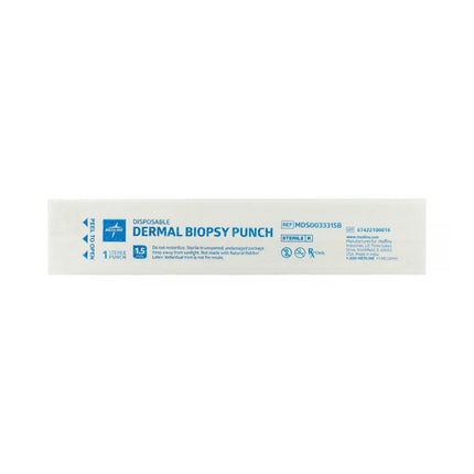Medline Sterile Biopsy Punch, Diameter 1.5 mm, 50/BX, MDS0033315B
