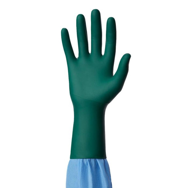 Medline DermAssure™ Sterile Powder-Free Polyisoprene Surgical Glove, Green