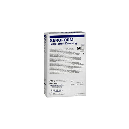 Gentell Inc (Derma Sciences) Xeroform Petrolatum Impregnated Gauze 25 each/box, 6 box/case DKC71165