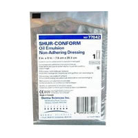 Gentell Inc (Derma Sciences) Shur-Conform® Oil Emulsion Dressing, Sterile, W3" x L8" 24 each/box, 6 box/case DKC77042