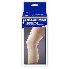 Champion Minimum Elastic Bandage 4" W/ 2 Fasteners Leg/shoulder Beige Reusable Washable, 1 Each, 0124