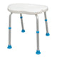 Drive Medical Adjustable Bath and Shower Chair with Non - Slip Comfort Seat, White, 1 Each, 770 - 535 - A Medi Supplies