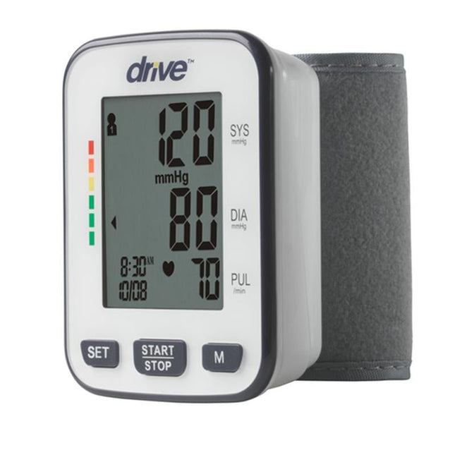 Drive Medical Automatic Deluxe Blood Pressure Monitor, Wrist, 1 Each, BP3200 - A Medi Supplies
