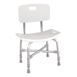 Drive Medical, Bariatric Heavy Duty Bath Bench with Backrest, 1 Each, 12021KD - 1 - A Medi Supplies