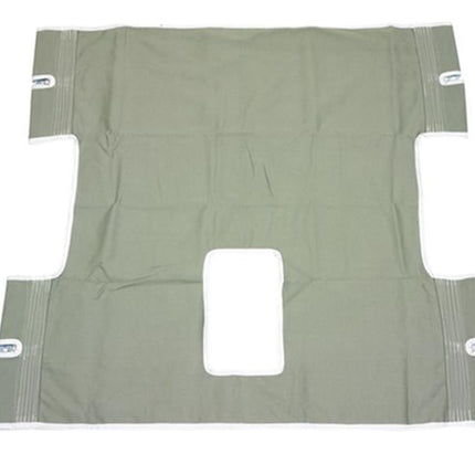 Drive Medical Bariatric Heavy Duty Canvas Sling with Commode Cutout, 1 Each, 13061 - A Medi Supplies