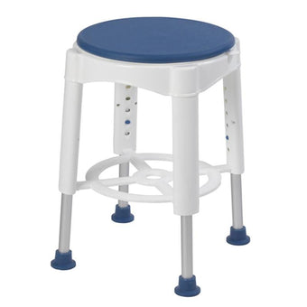 compare product Drive Medical Bathroom Safety Swivel Seat Shower Stool, 1 Each, RTL12061M