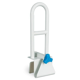 compare product Drive Medical Bathtub Safety Rail with Steel Construction, White, 1 Each, 785-350