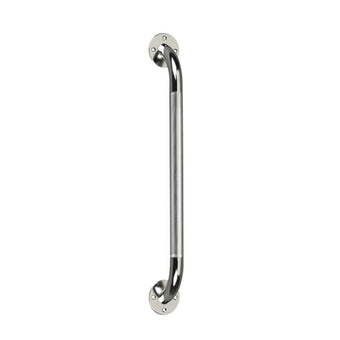 compare product Drive Medical Chrome Knurled Grab Bar, 18