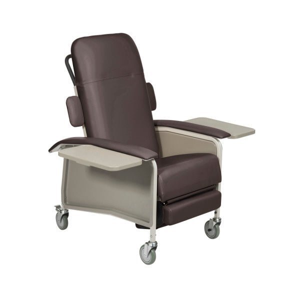 Drive Medical Clinical Care Geri Chair Recliner, Chocolate, 1 Each, D577 - CHOC - A Medi Supplies